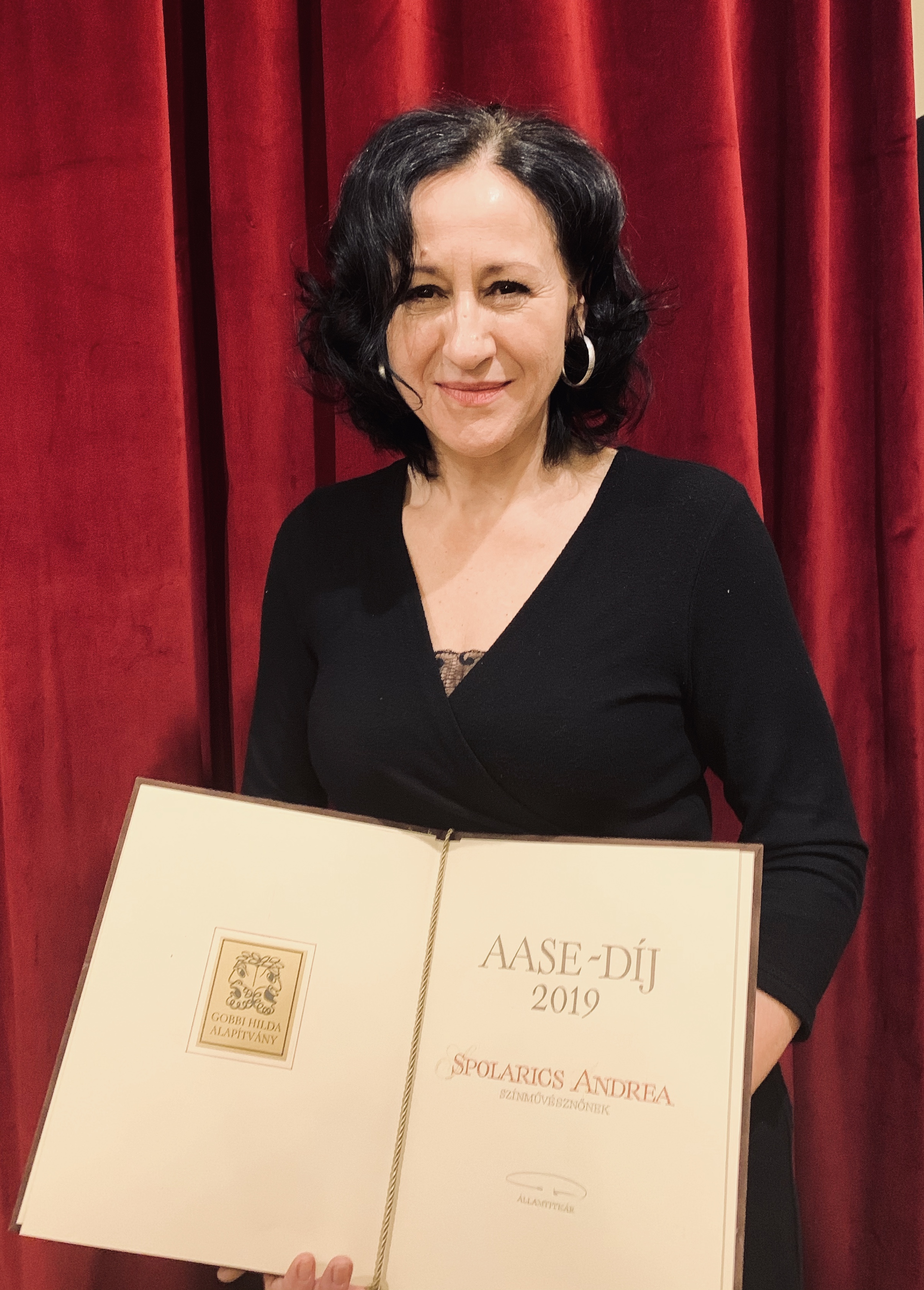 Spolarics Andrea Aase-díjas!