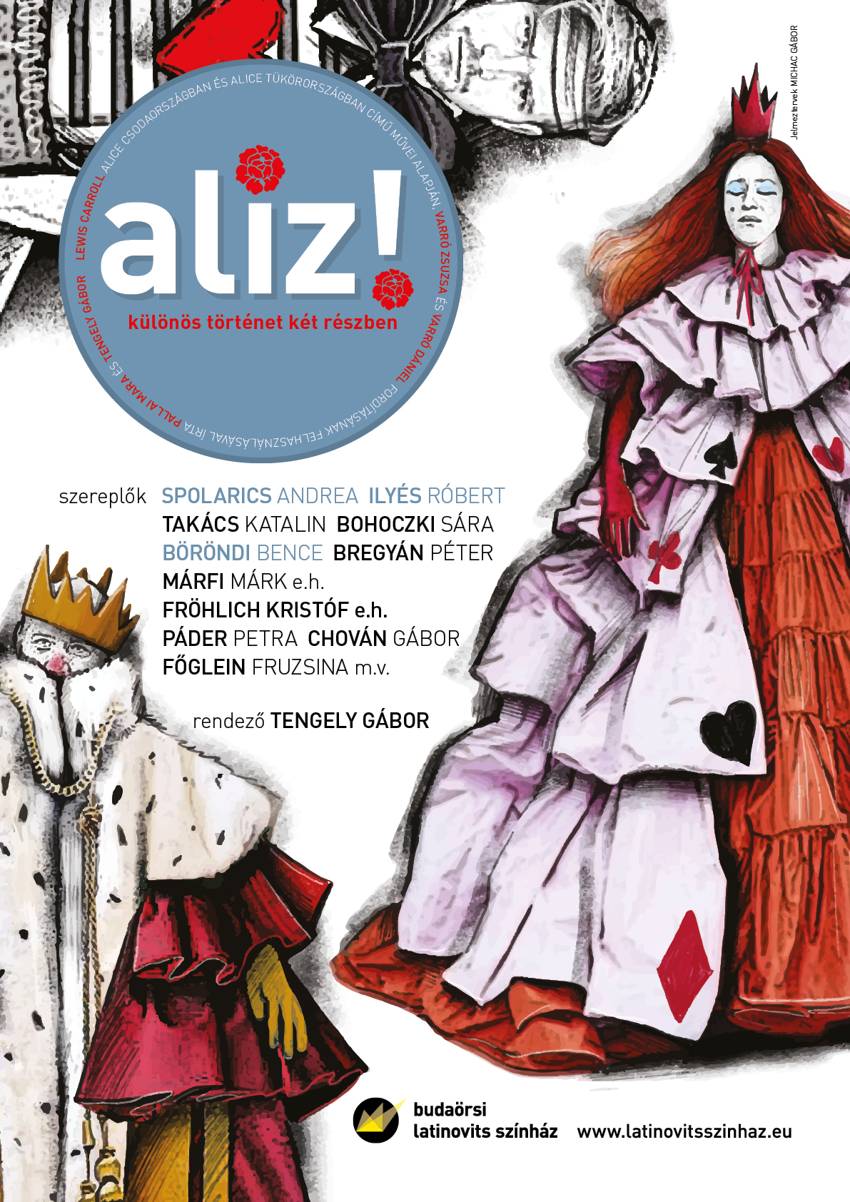 Az Aliz! című előadás plakátja