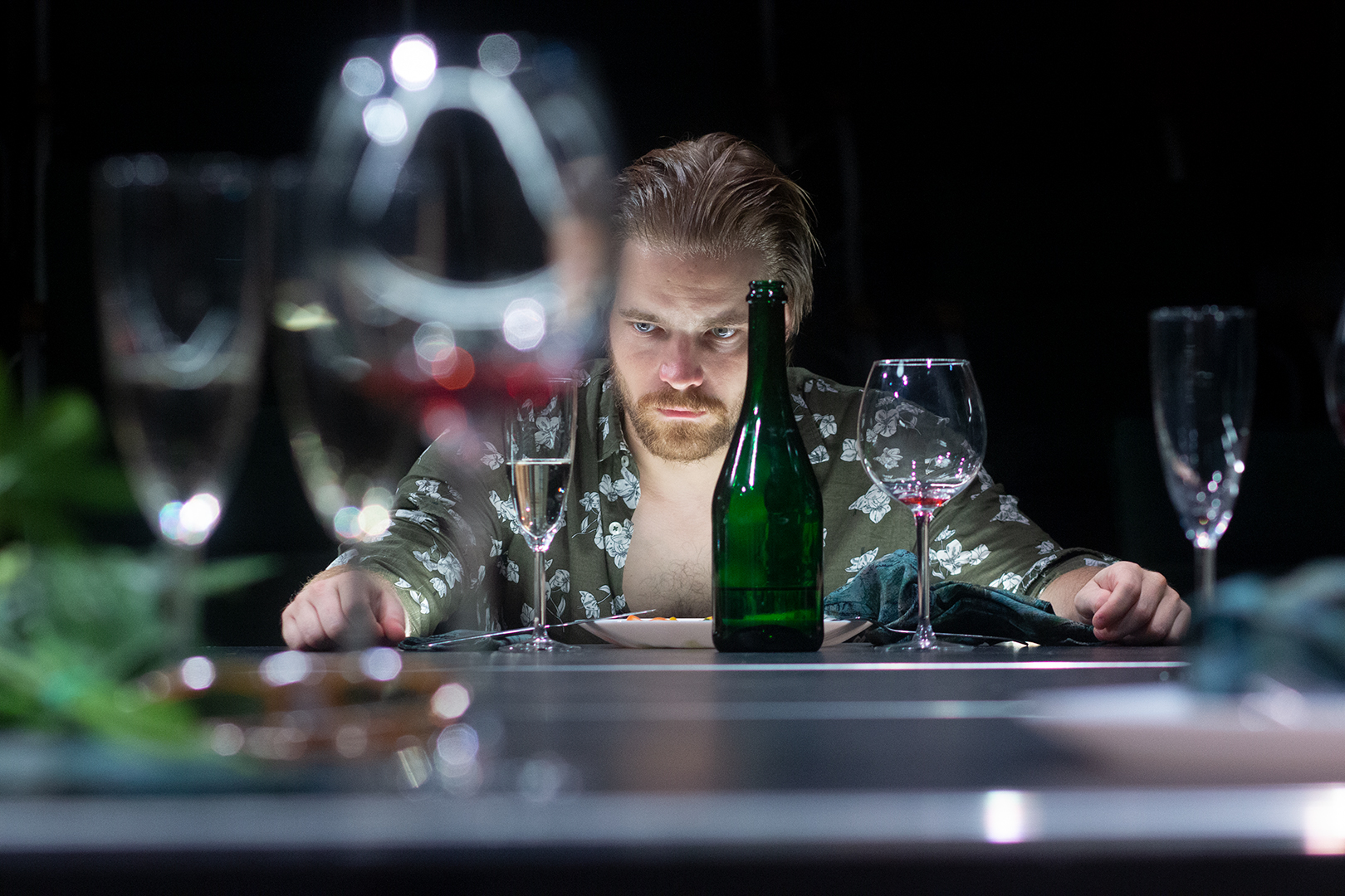 Jelenet a Születésnap című előadásból