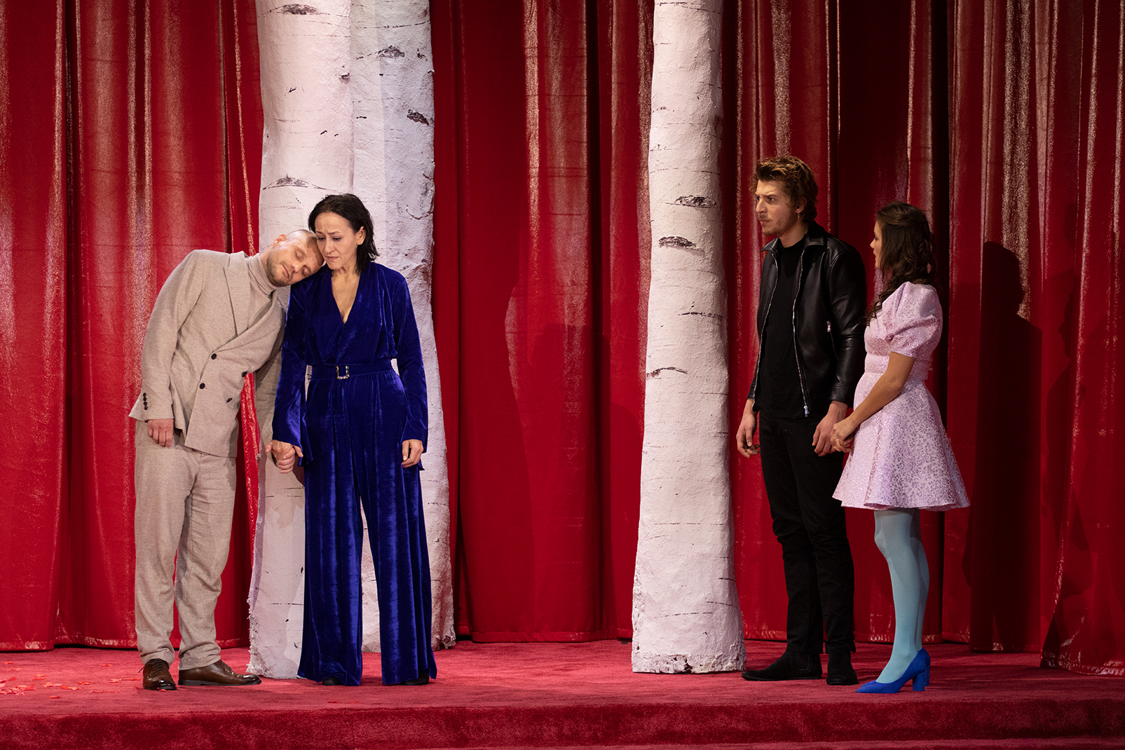 Jelenet a Szentivánéji álom című előadásból