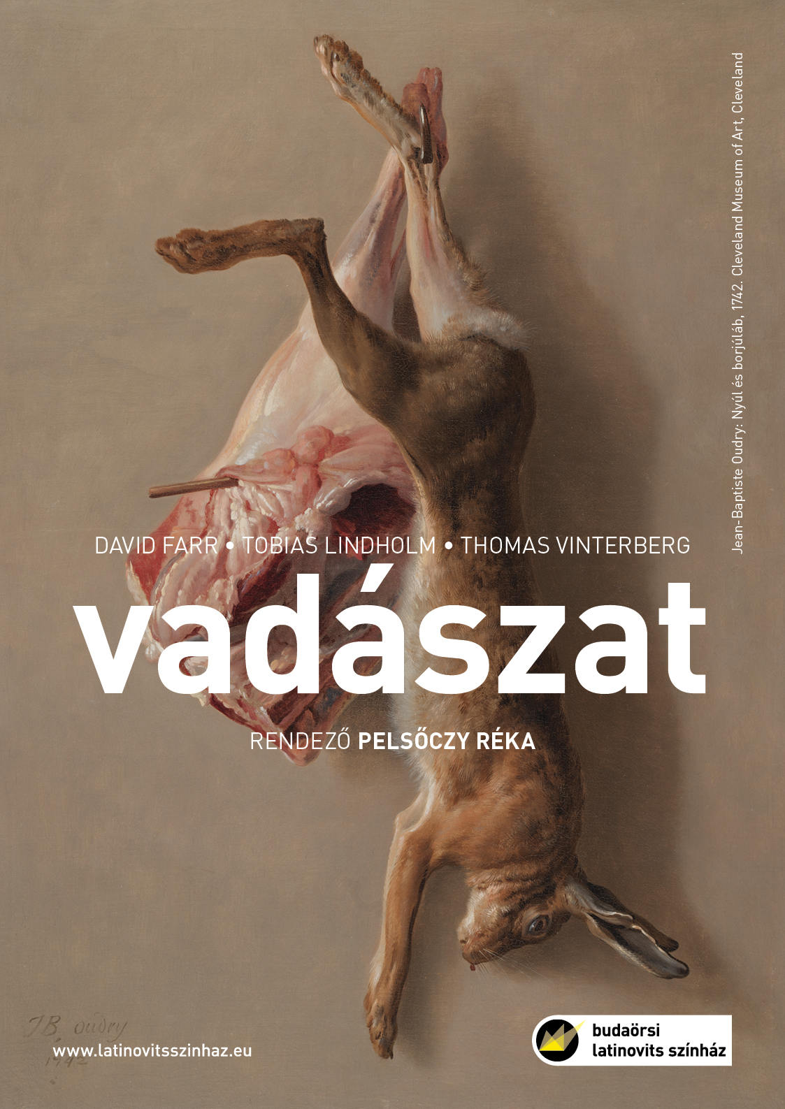 A Vadászat című előadás plakátja