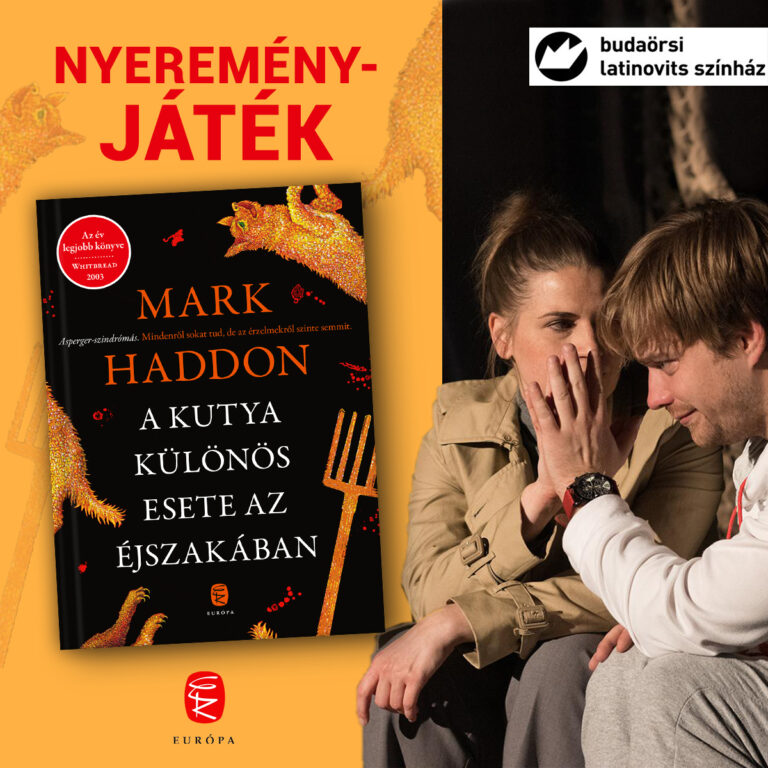 Nyereményjáték Mark Haddon: A kutya különös esete az éjszakában című könyvéért