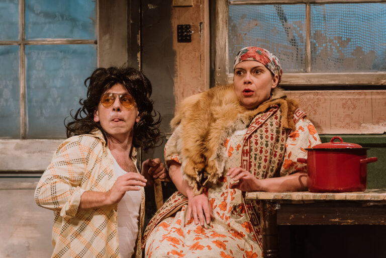 Jelenet Az ördög próbája című előadásból