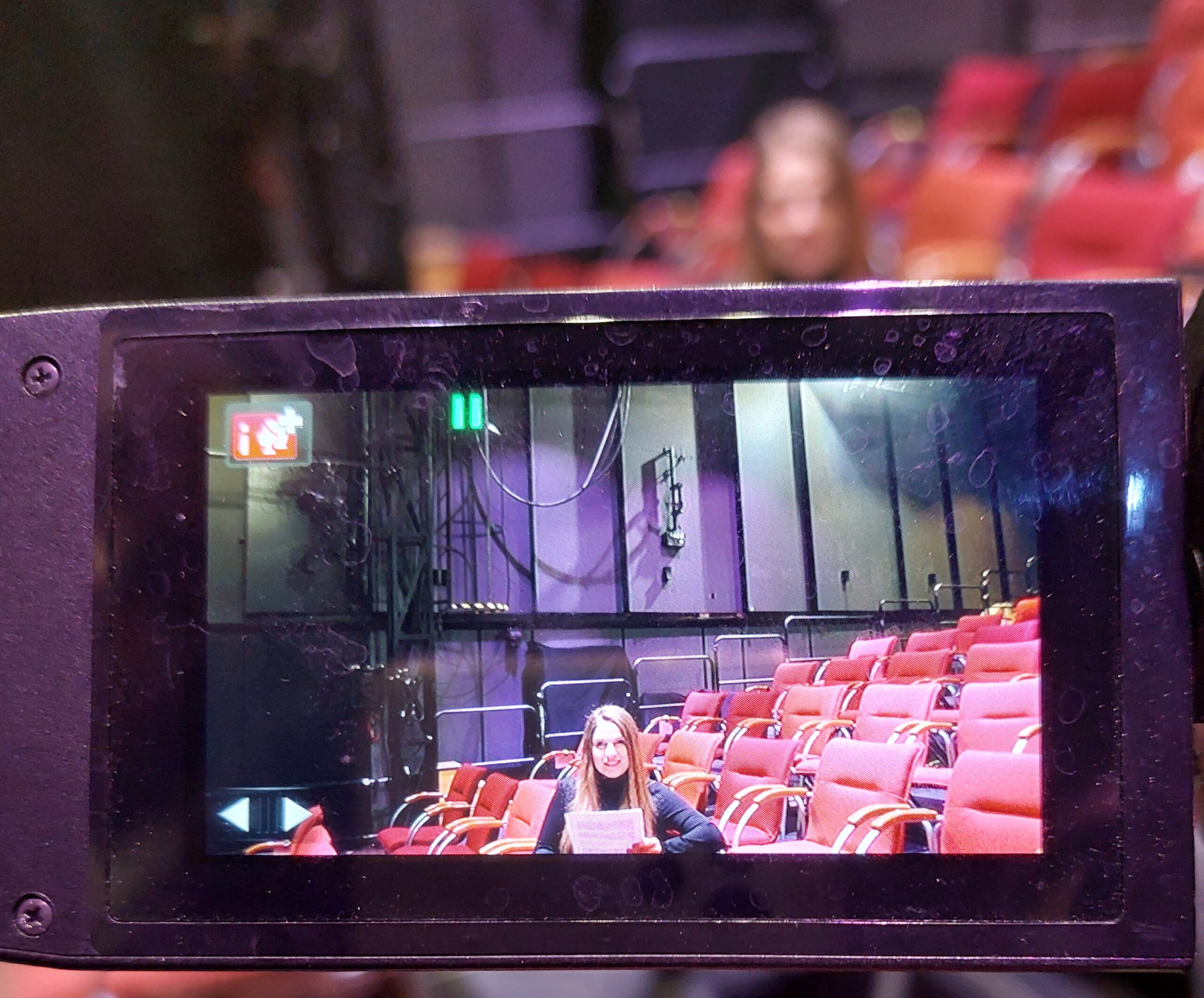 Samiha Ayoub egyiptomi színésznő üzenete a színházi világnapon – Németh Nikolett fordítását Páder Petra olvassa fel.