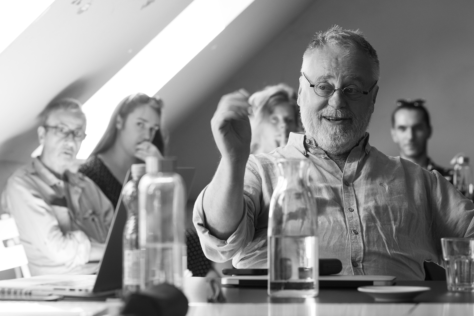 A John című előadás olvasópróbája