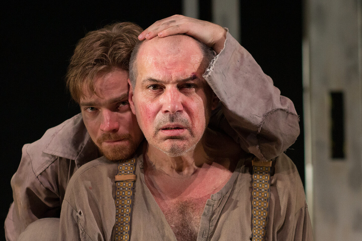 Jelenet az Egerek és emberek című előadásból