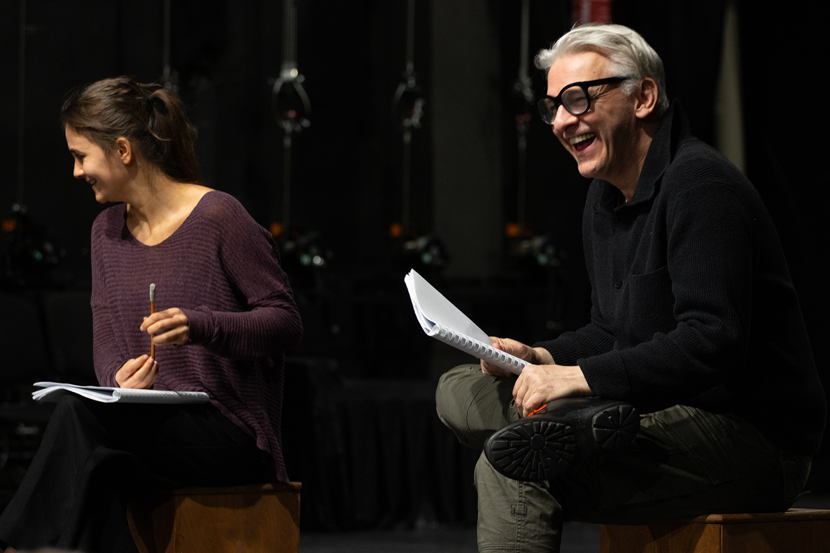 A Liliom című előadás nyílt próbája