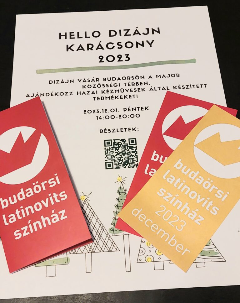 Hello Dizájn karácsonyi vásár december 1-jén 14 és 20 óra között a Major Közösségi Térben