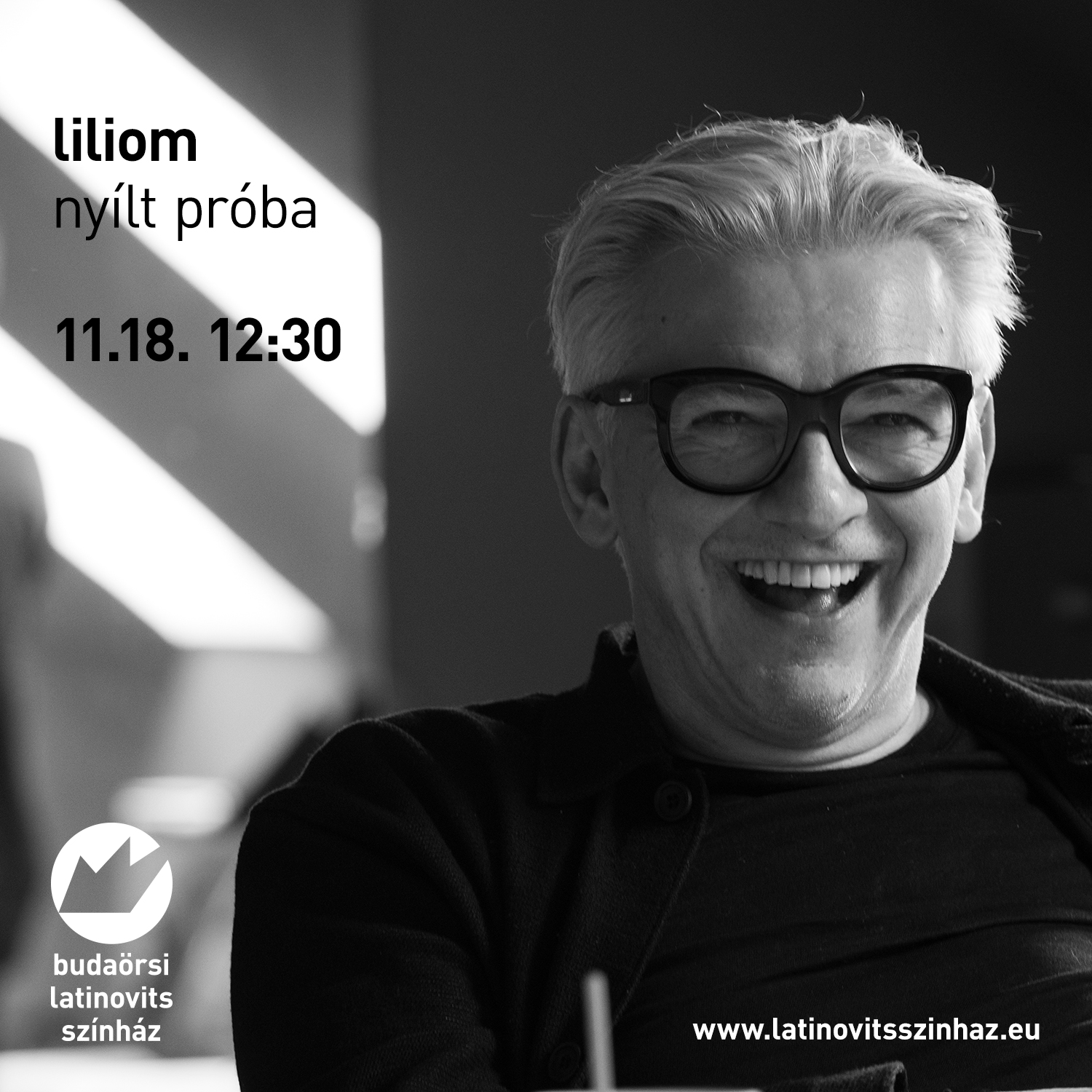Liliom nyílt próba november 18-án 12:30-kor