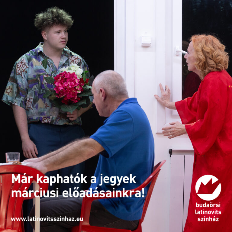 Megnyitottuk a jegyvásárlást MÁRCIUSI előadásainkra! 🌸